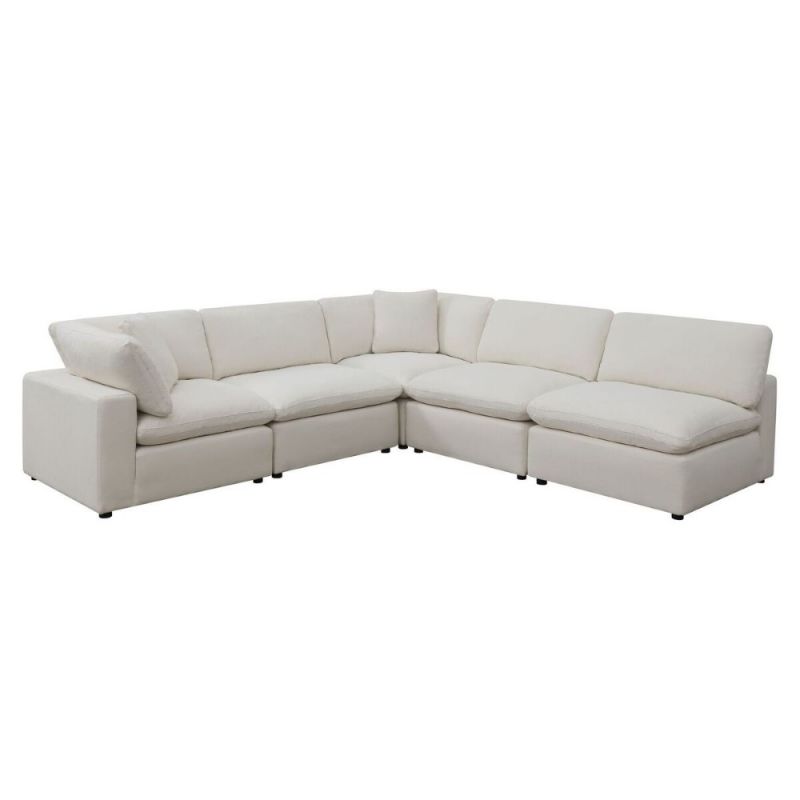 Picket House Furnishings - Haven 5pc Sectional Sofa In Cotton - UCL30555PC