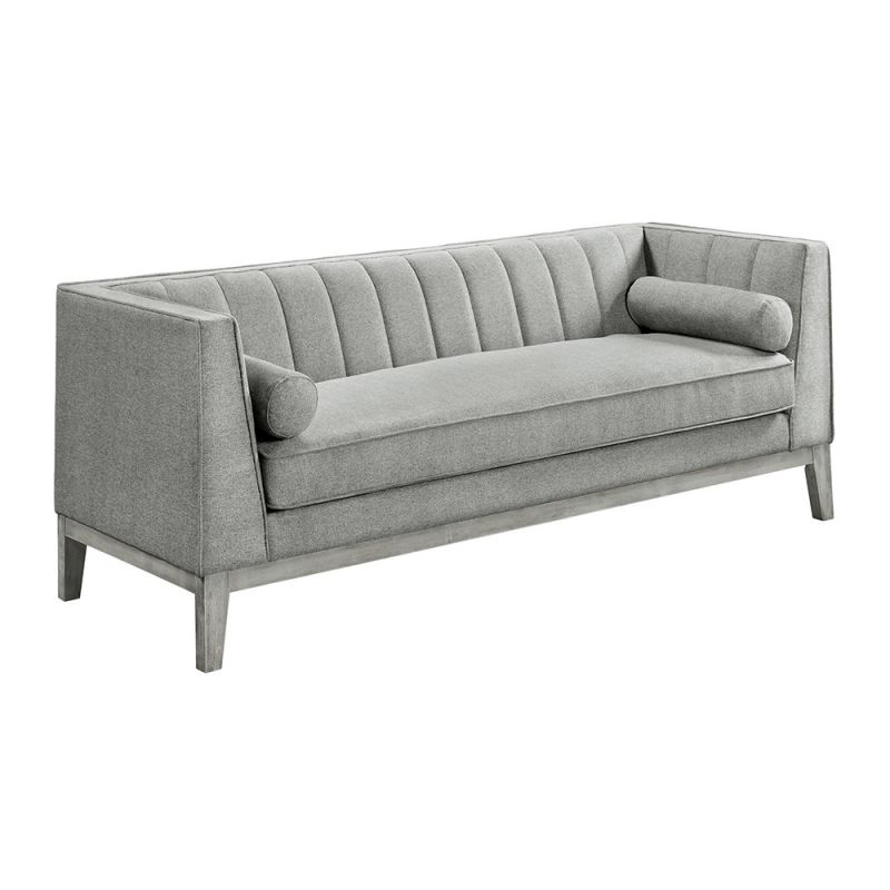 Picket House Furnishings - Hayworth Sofa in Charcoal - U-2040-3981-300
