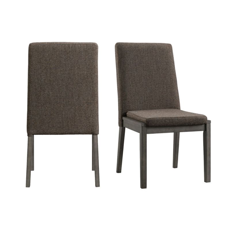 Picket House Furnishings - Hudson Side Chair in Gray (Set of 2) - DCR500SCE