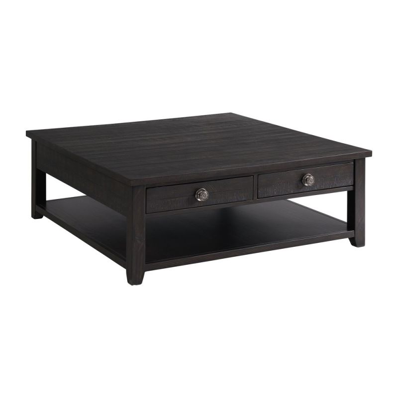 Picket House Furnishings - Kahlil Square Coffee Table in Espresso - TKN100CTSQ