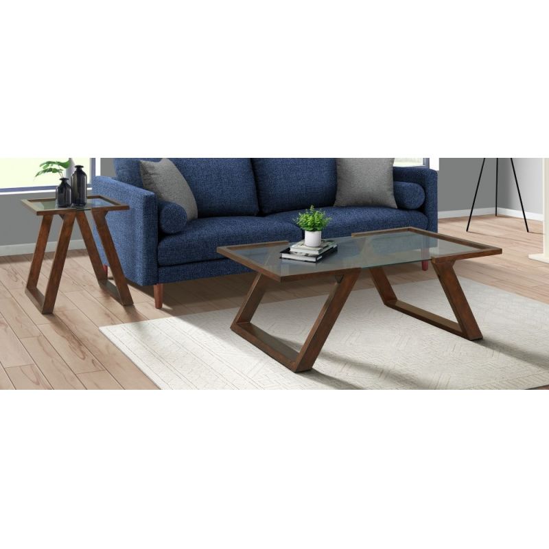 Picket House Furnishings - Kai 2PC Occasional Table Set-Coffee Table & End Table - T-10410-2PC