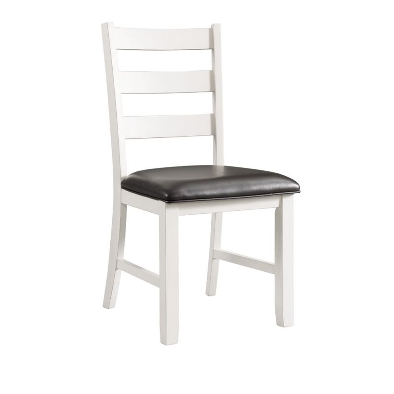 Picket House Furnishings - Kona Standard Height Side Chair in White (Set of 2) - DMT700SC