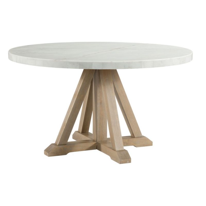 Picket House Furnishings - Liam Round Dining Table - CDLW180RDT