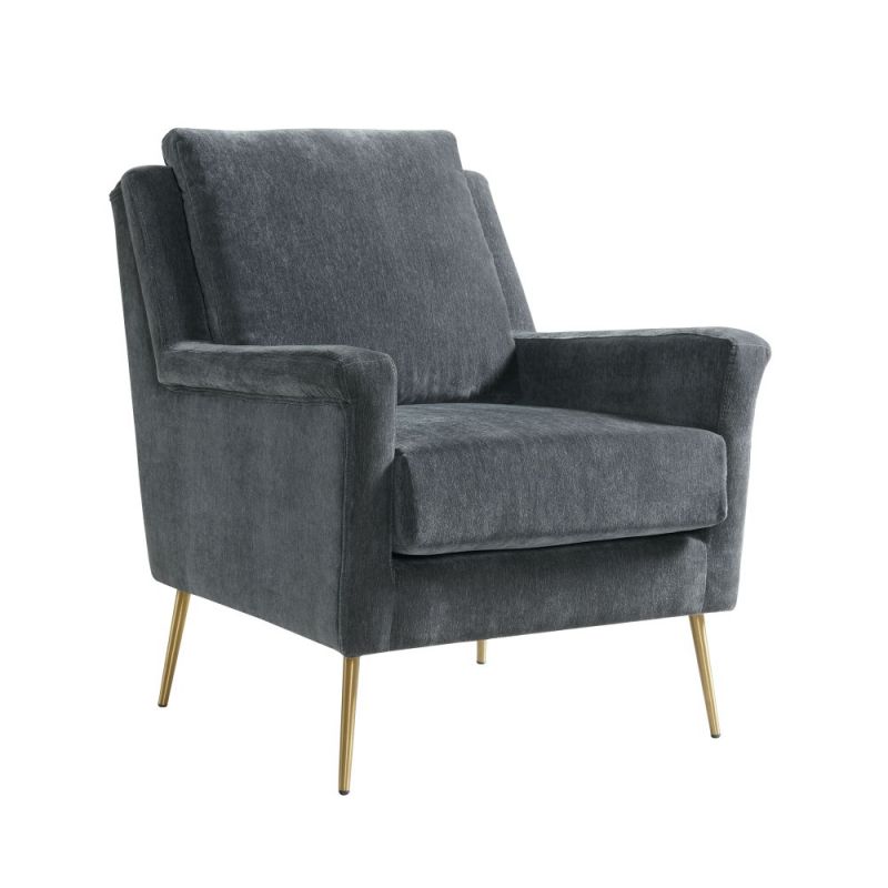 Picket House Furnishings - Lincoln Chair In Coal - UCB1743100E
