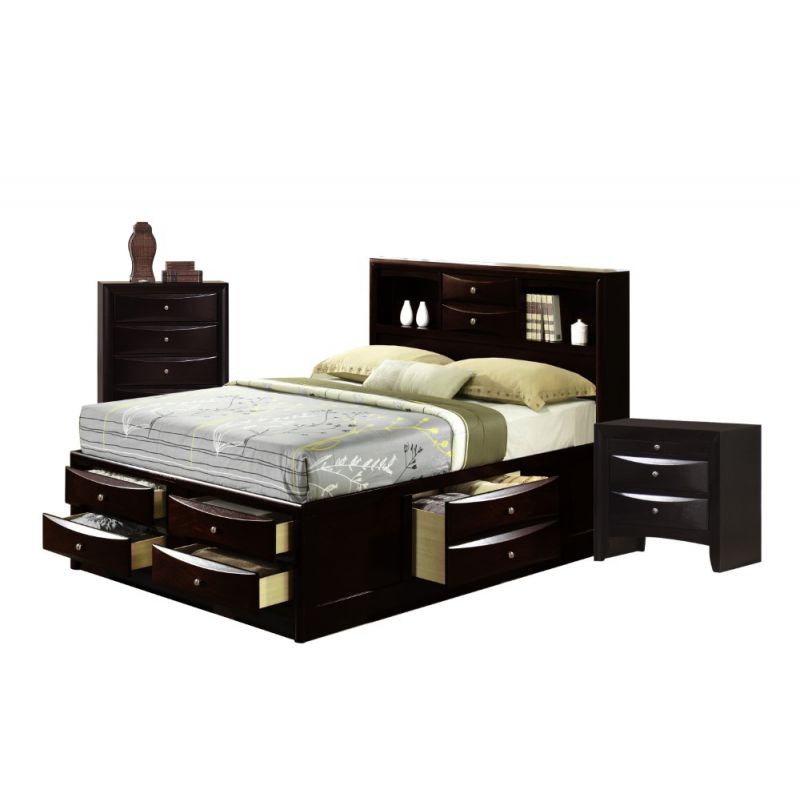 Picket House Furnishings - Madison Queen Storage 3PC Bedroom Set - EM300Q3PC