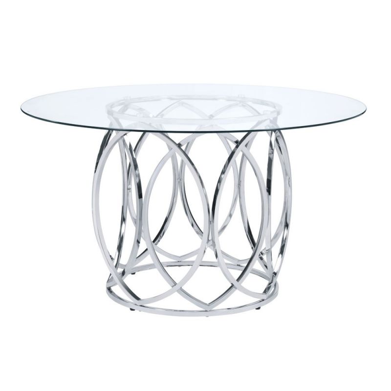 Picket House Furnishings - Marcy Round Dining Table - CDML100DTTB