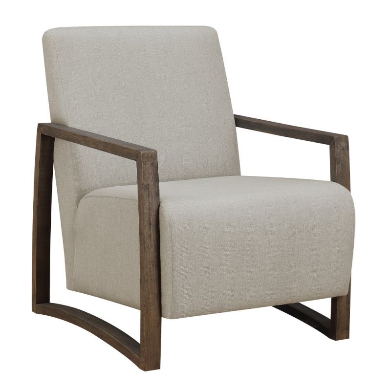 Picket House Furnishings - Maverick Accent Chair in Linen - UFM1441100E