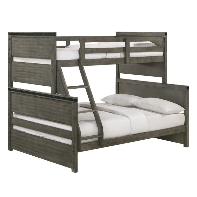 Picket House Furnishings - Montauk Twin over Full Bunk Bed - WE600TFB