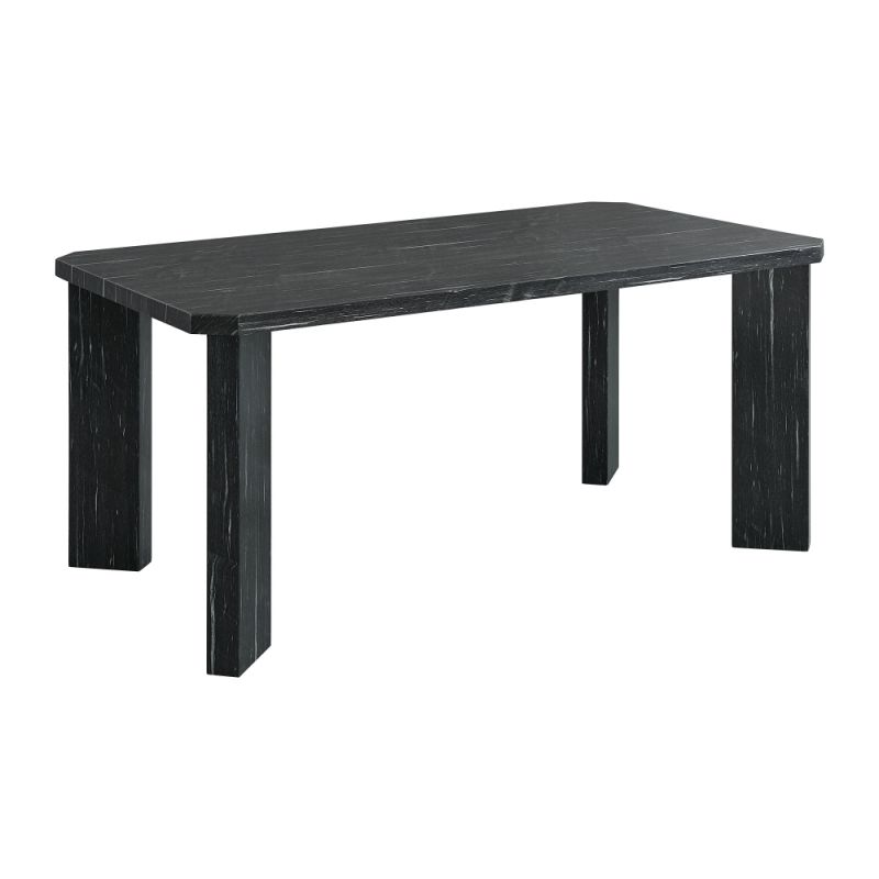 Picket House Furnishings - Odette Rectangle Dining Table Complete in Grey - D-1153-RCTC