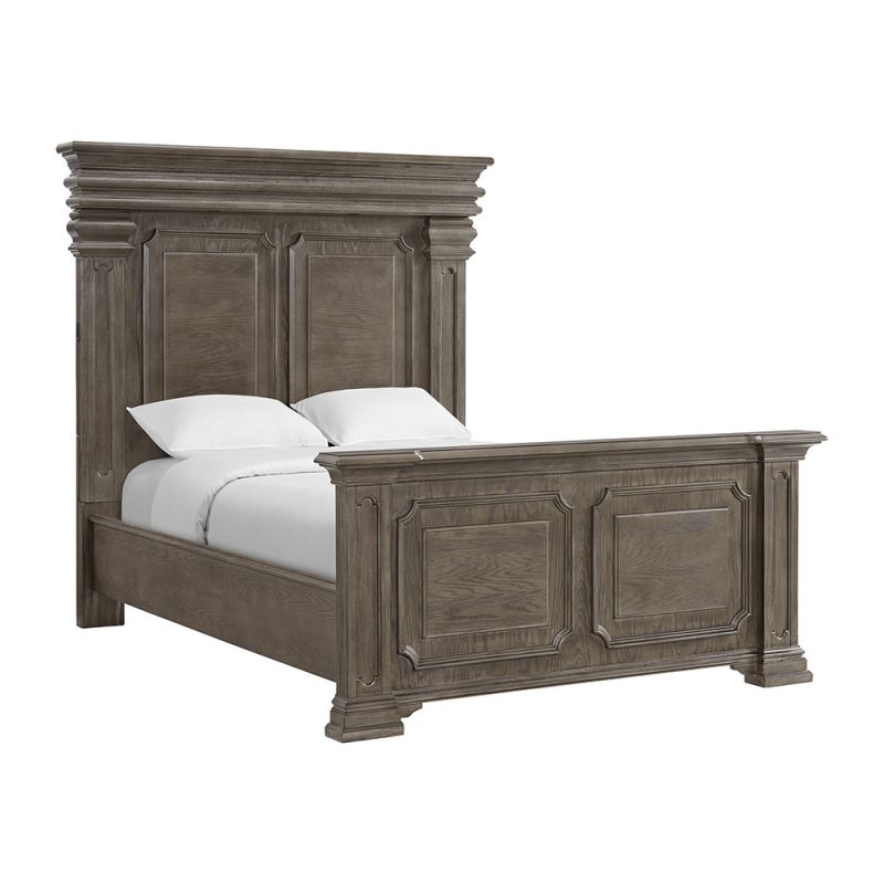 Picket House Furnishings - Paterson Queen Bed in Grey - B-10315-QB