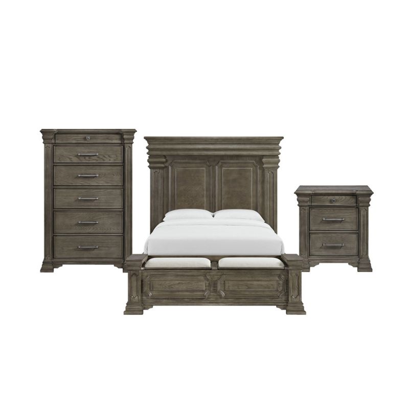 Picket House Furnishings - Paterson Queen Storage 3PC Bedroom Set In ...