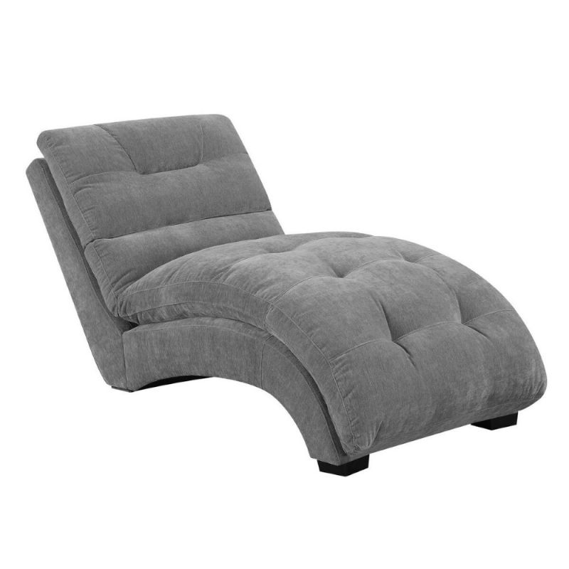 Picket House Furnishings - Paulson Chaise Lounge In Granite - UDK1746110E