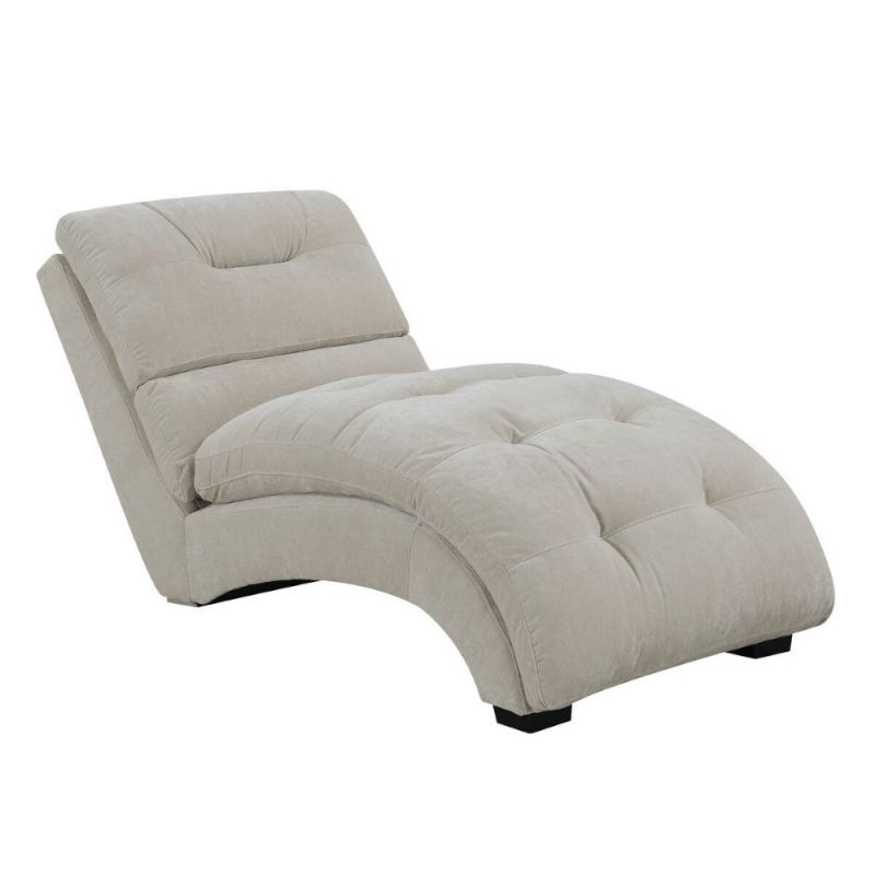 Picket House Furnishings Paulson Chaise Lounge In Linen - UDK1745110E