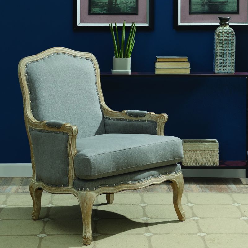 Picket House Furnishings - Regal Accent Chair in Slate - UAZ542100G