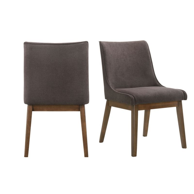 Picket House Furnishings - Ronan Standard Height Dining Chair in Walnut - (Set of 2) - DRZ100AC