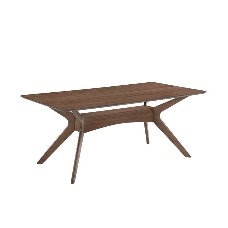 Picket House Furnishings Ronan Standard Height Rectangle Dining Table in Walnut - DRZ100DT