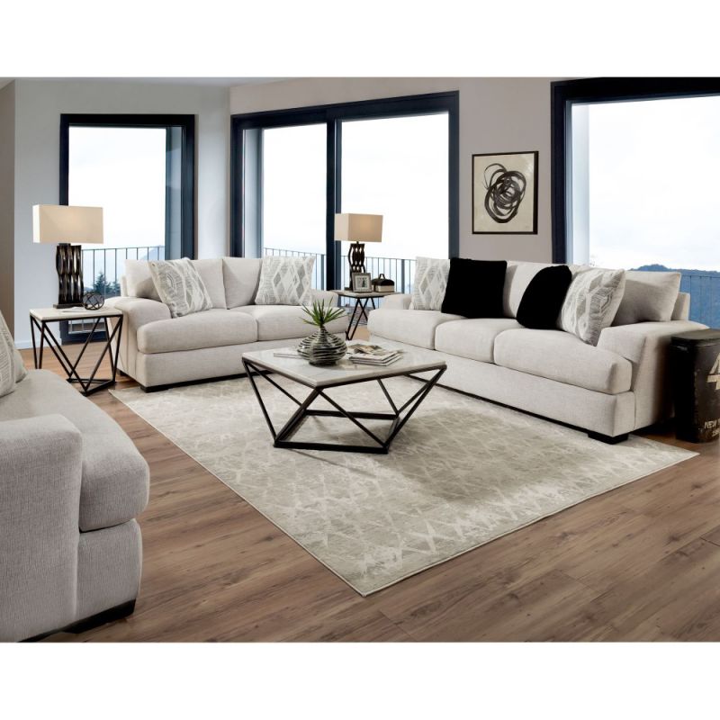Picket House Furnishings - Rowan 2PC Living Room Set in Fentasy Silver - U.9010.48202PC