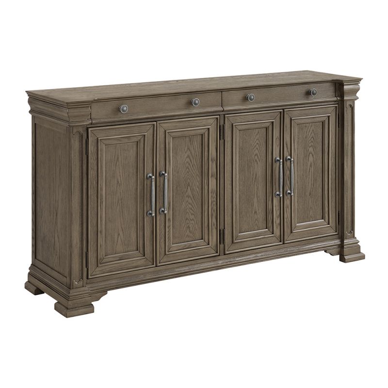 Picket House Furnishings - Royale Server in Grey - D-10315-3-SV