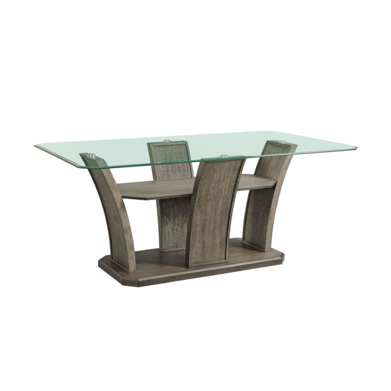 Picket House Furnishings - Simms Rectangular Counter Table - DPR300CDTB