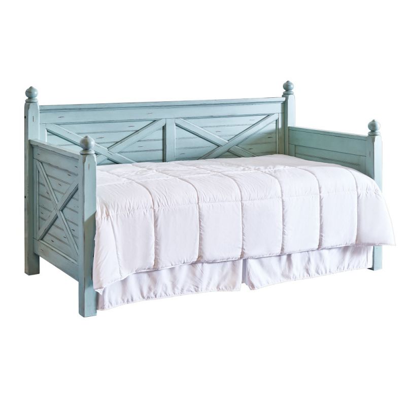 Picket House Furnishings - Skylar Twin Daybed in Distressed Blue - LWH100TDBL