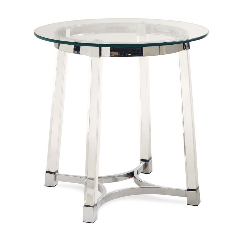 Picket House Furnishings - Sophia End Table in Clear - CLC100ETE