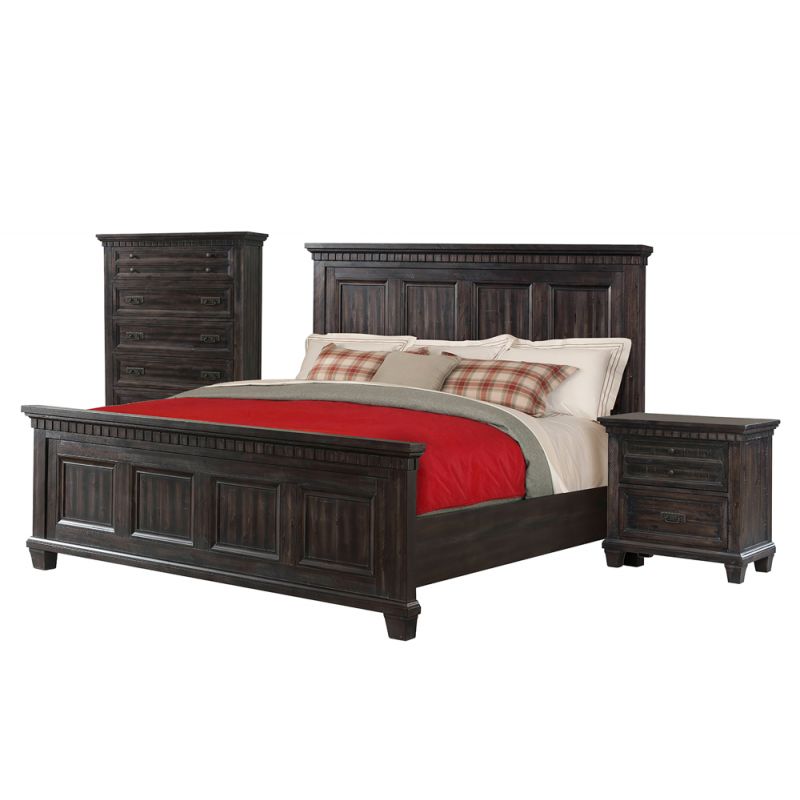 Picket House Furnishings - Steele King 3PC Bed - MO6003KB