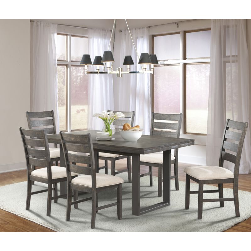 Picket House Furnishings - Sullivan Dining Table & 6 Side Chairs - DSW100S7PC