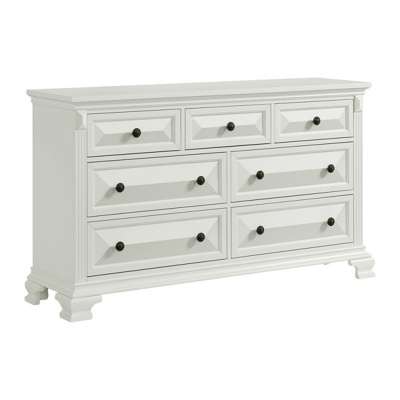 Picket House Furnishings - Sumner 7-Drawer Dresser in Antique White - B-10980-7-DR