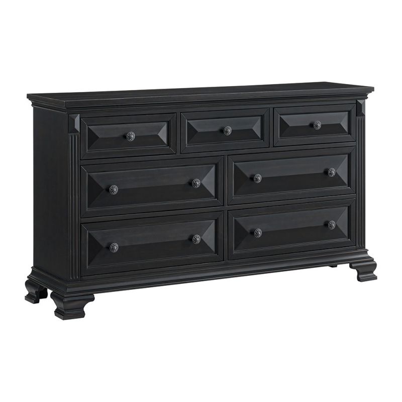 Picket House Furnishings - Sumner 7-Drawer Dresser in Black - B-10980-8-DR