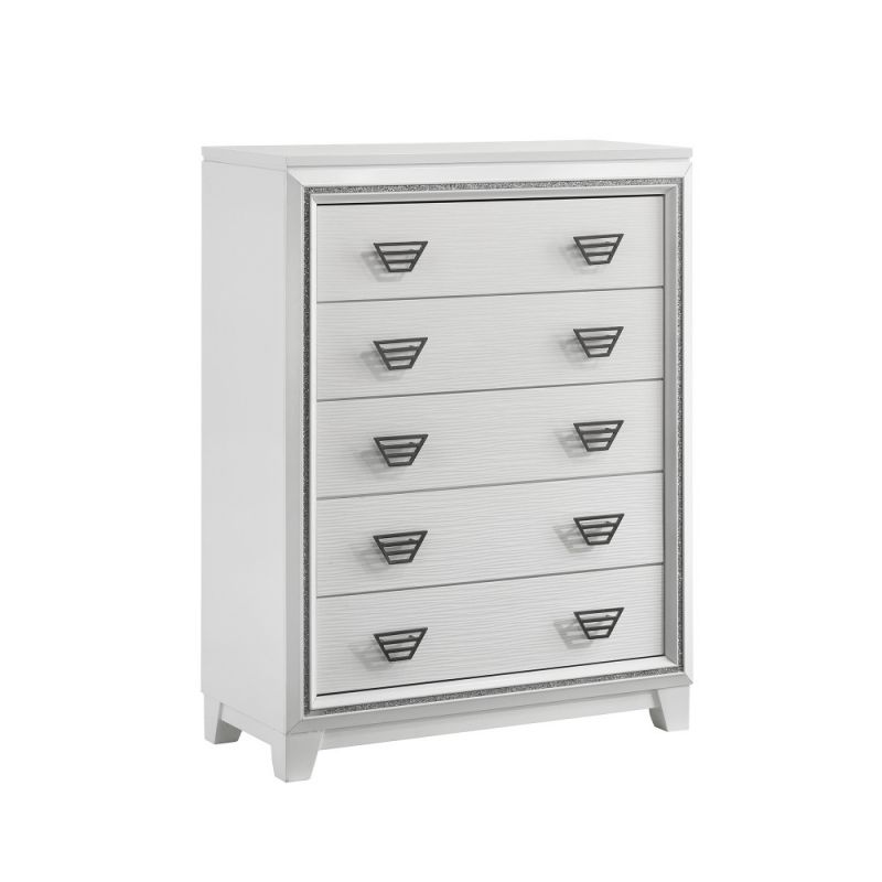 Picket House Furnishings - Taunder Chest in White - B-12627-CH