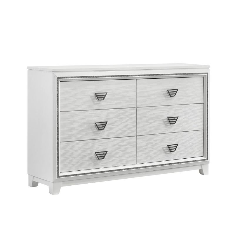 Picket House Furnishings - Taunder Dresser in White - B-12627-DR
