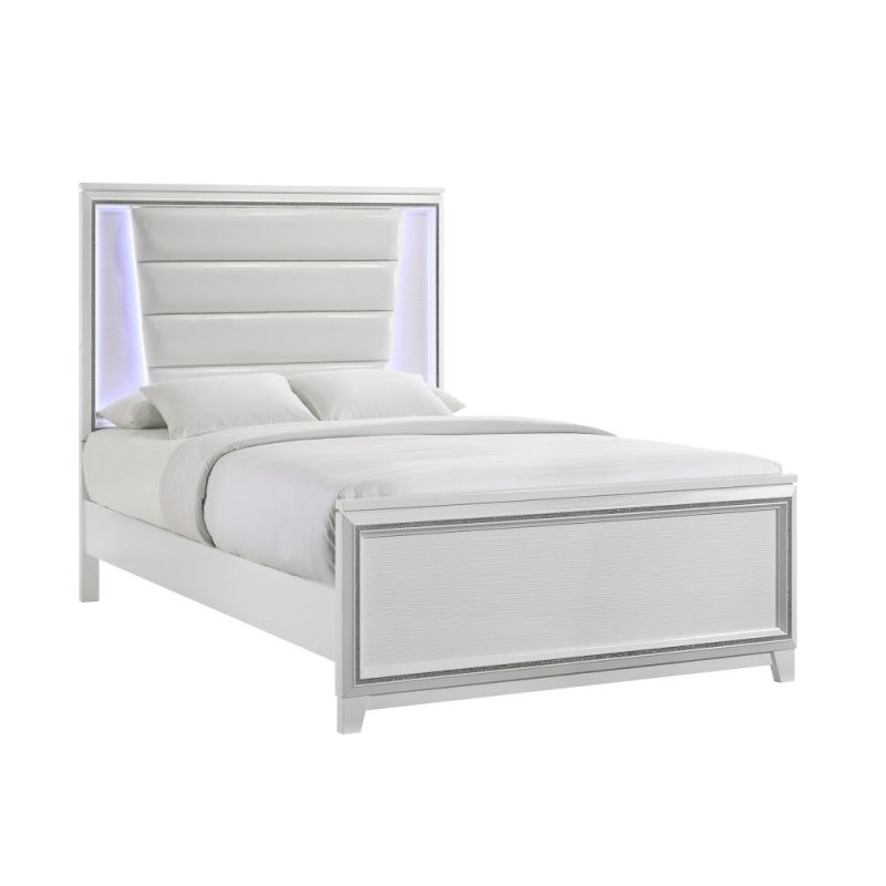 Picket House Furnishings - Taunder Queen Bed in White - B-12627-QB