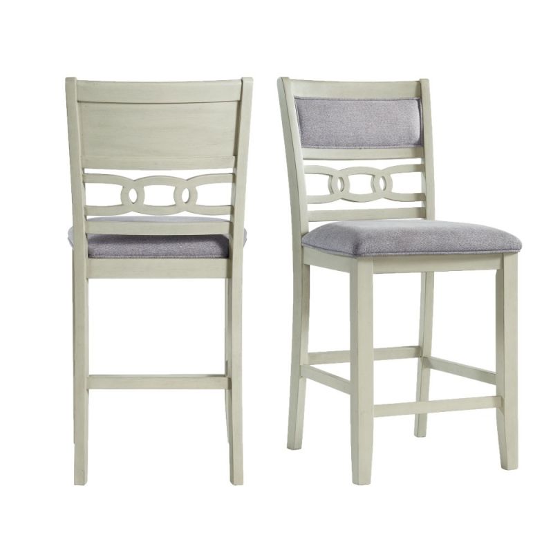 Picket House Furnishings - Taylor Counter Height Side Chair in Bisque - (Set of 2) - DAH750CSC