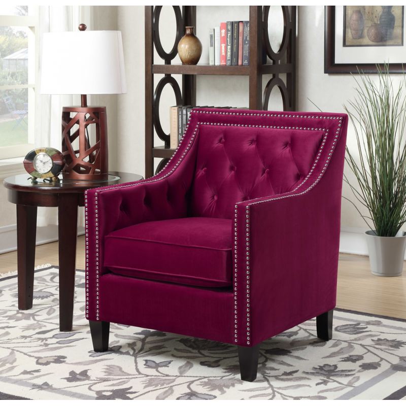Picket House Furnishings - Teagan Accent Chair in Red - UTF287100