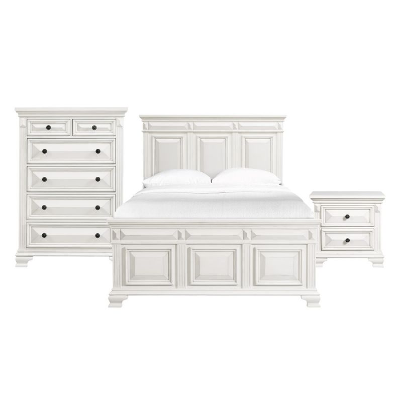Picket House Furnishings - Trent King Panel 3PC Bedroom Set - CY700KB3PC