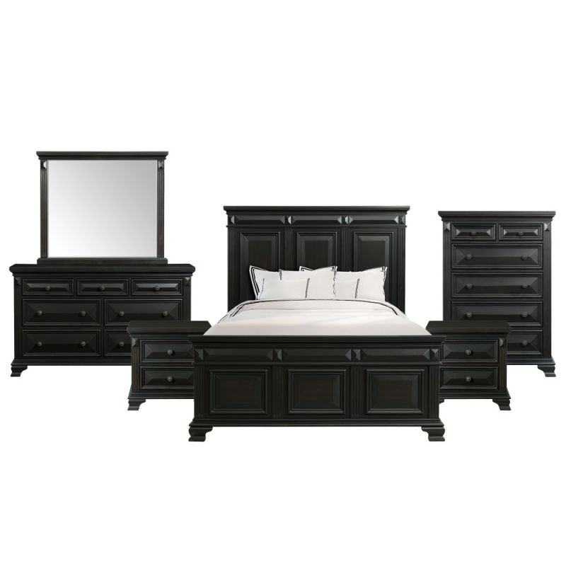 Picket House Furnishings - Trent Queen Panel 6PC Bedroom Set - CY600QB6PC