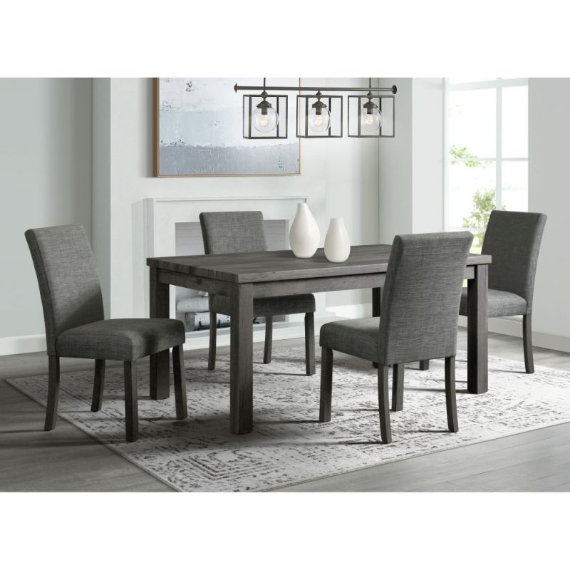 Picket House Furnishings - Turner 5PC Dining Set in Grey - D-14030-5PC