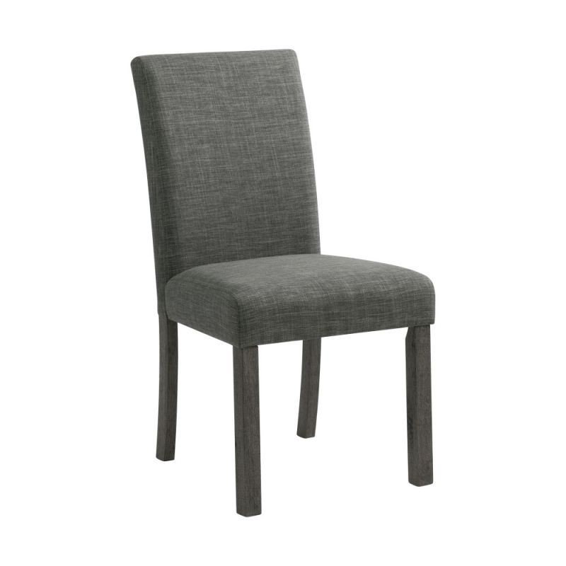 Picket House Furnishings - Turner Side Chair in Charcoal - (Set of 2) - D-14030-SCG