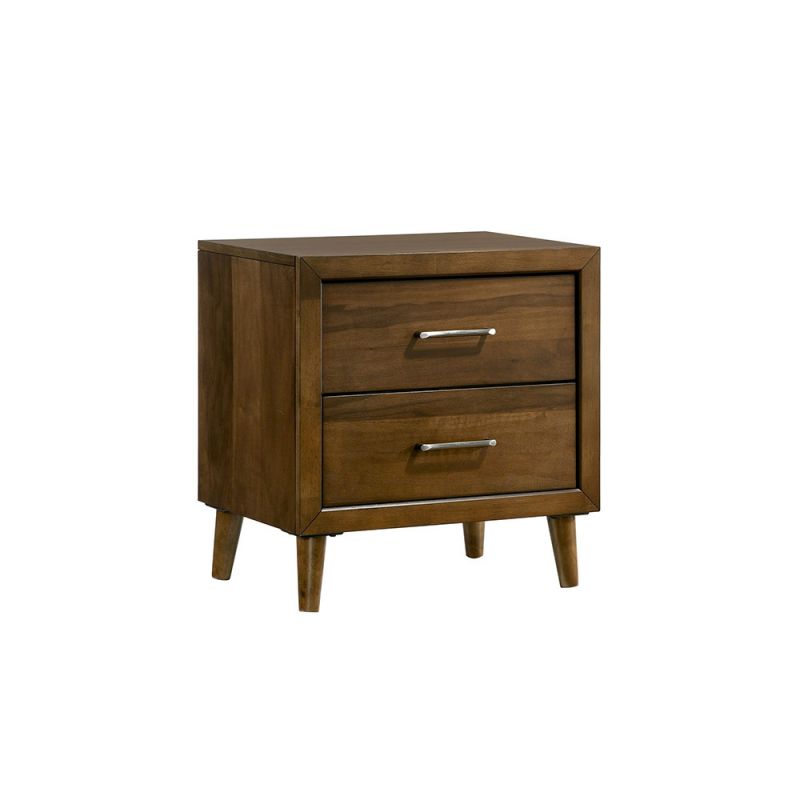 Picket House Furnishings - Zuma 2-Drawer Nightstand in Walnut - MC400NS