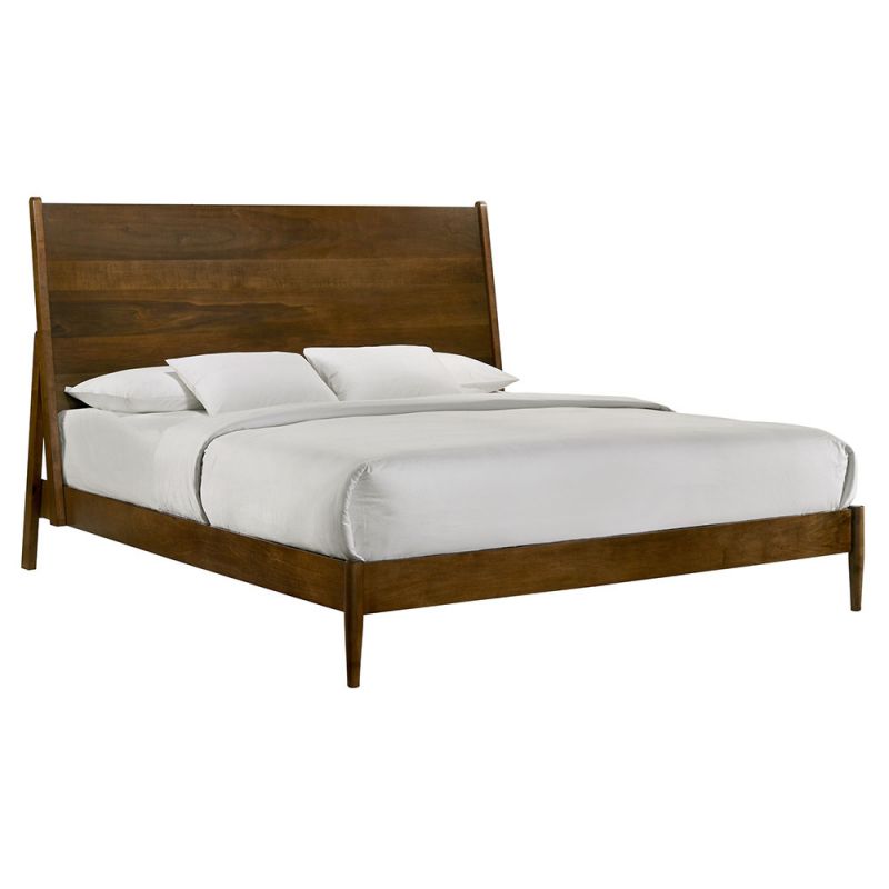 Picket House Furnishings - Zuma King Panel Bed in Walnut - MC400KB