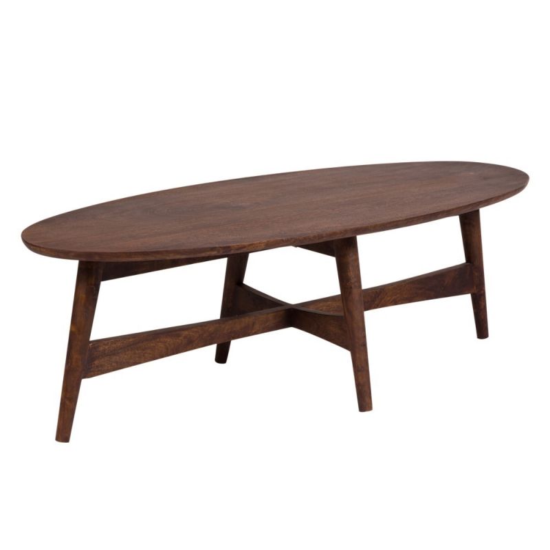 Porter Designs -  Baja Solid Mango Wood Coffee Table, Brown - 05-108-03-9565