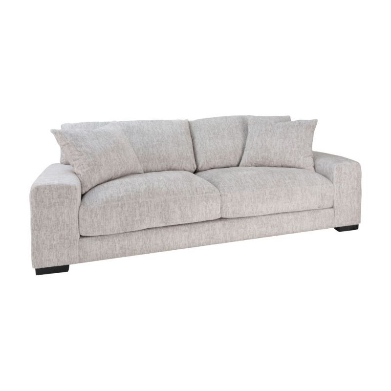 Porter Designs -  Big Chill Soft Microfiber Sofa, Cream - 01-33C-01-4439