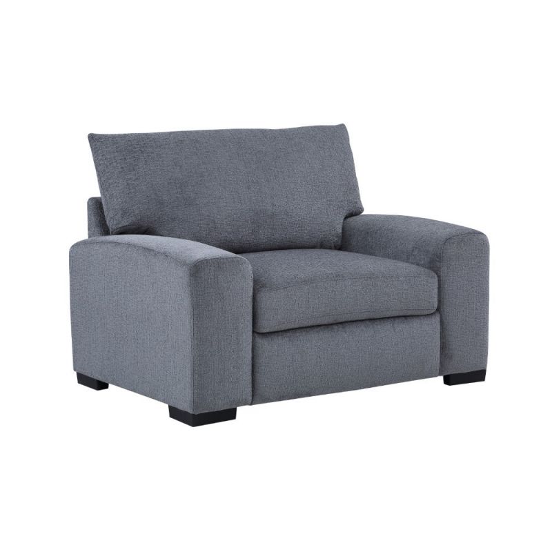 Porter Designs -  Clayton Soft Microfiber Chair, Gray - 01-207C-03-5345