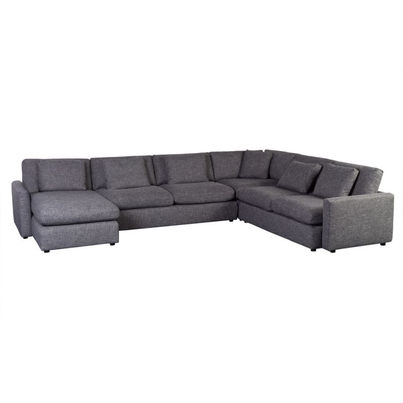 Porter Designs - Cullen Modular Sectional, Gray - 01-206C-66-7007-KIT