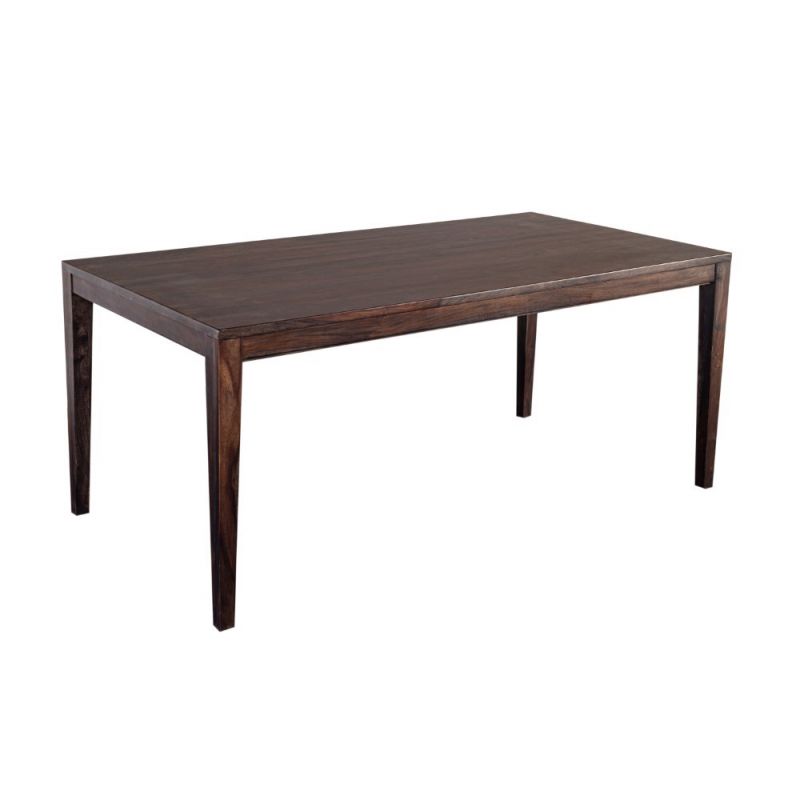 Porter Designs -  Fall River Solid Sheesham Wood Dining Table, Gray - 07-117-01-4895