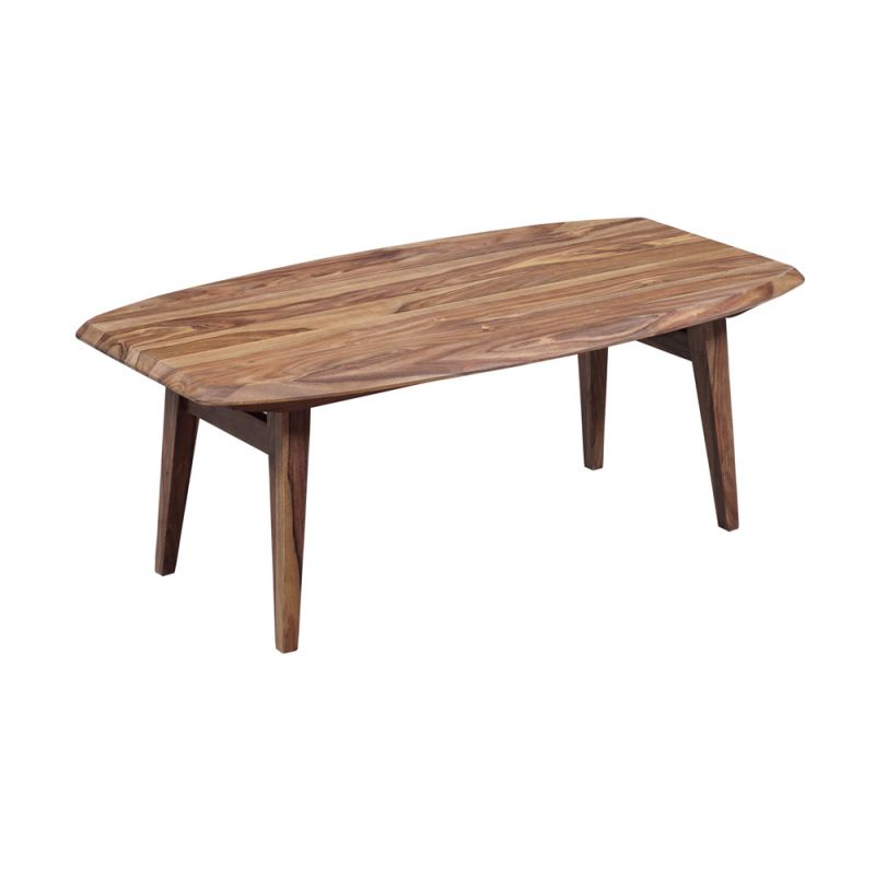 Porter Designs -  Fusion Solid Sheesham Wood Coffee Table, Natural - 05-117-02-6740N