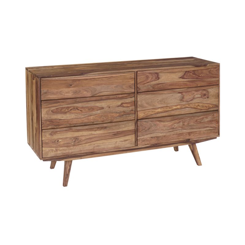 Porter Designs - Fusion Solid Sheesham Wood Dresser Table, Natural - 04-117-01-6750N