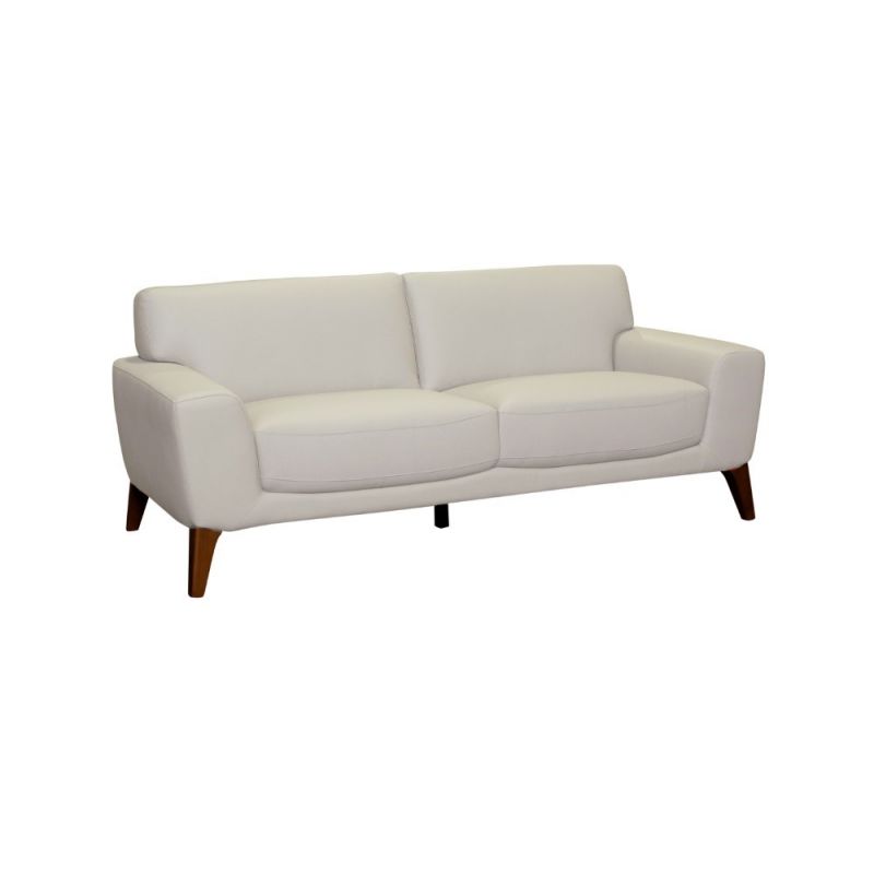 Porter Designs -  Modena Top Grain Leather Sofa, Cream - 02-204-01-0194