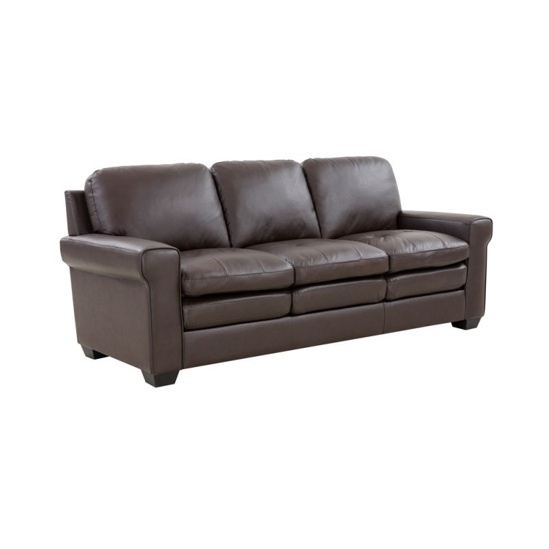 Porter Designs - Parma Top Grain Leather Sofa, Brown - 02-189-01-4628