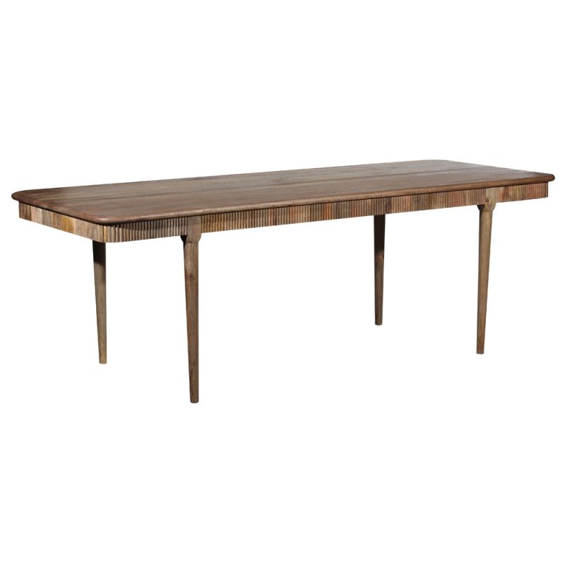 Porter Designs - Petra Solid Wood Dining Table, Natural - 07-108-01-2345